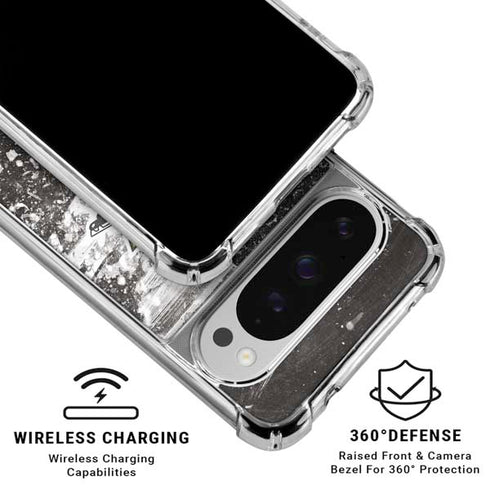 NHL Pittsburgh Penguins Frozen Google Pixel 10 Pro XL Clear Case